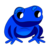 Zusammenfassung der Münze Blue Frog