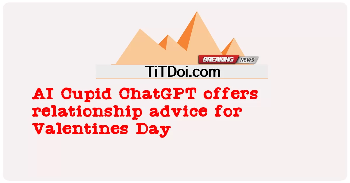 AI Cupid ChatGPT ให้คําแนะนําด้านความสัมพันธ์สําหรับวันวาเลนไทน์ -  AI Cupid ChatGPT offers relationship advice for Valentines Day