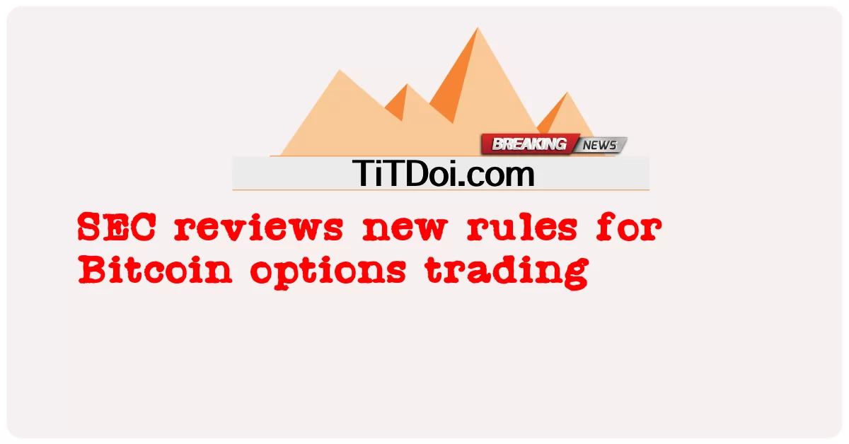 SEC, 비트코인 옵션 거래에 대한 새로운 규칙 검토 -  SEC reviews new rules for Bitcoin options trading