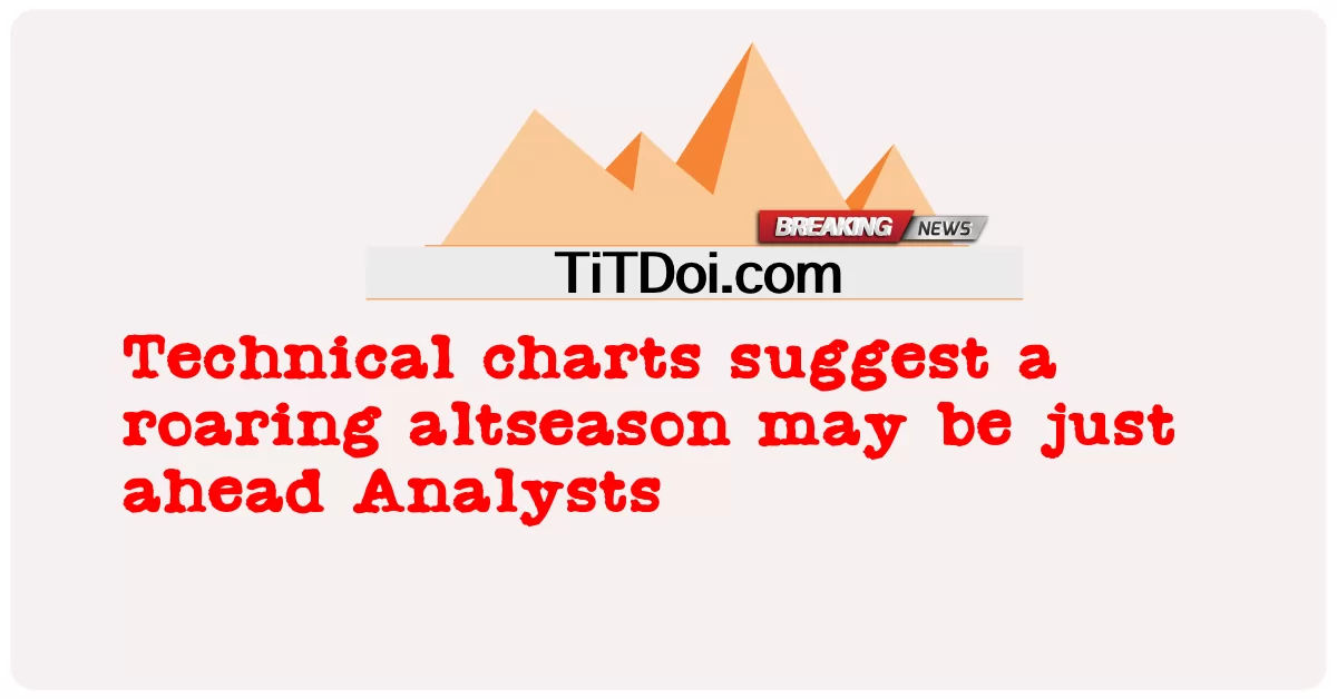 Teknik grafikler, kükreyen bir alt sezonun hemen ileride olabileceğini gösteriyor Analistler -  Technical charts suggest a roaring altseason may be just ahead Analysts