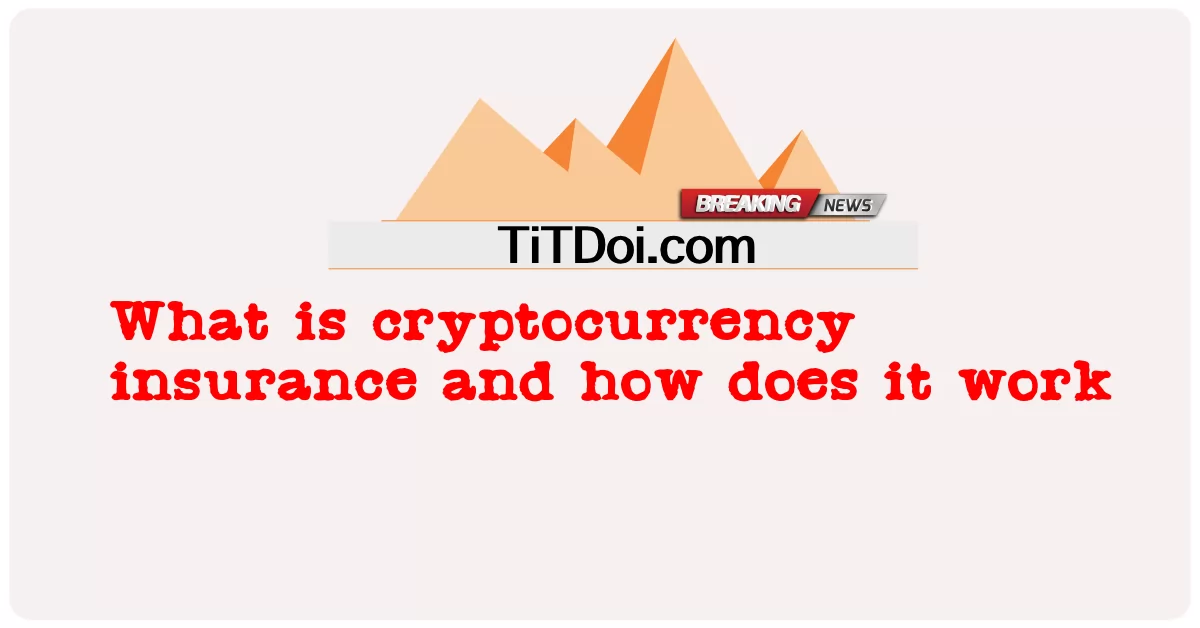 cryptocurrency အာမခံနဲ့ ဘယ်လိုလုပ်ဆောင်တယ်ဆိုတာက -  What is cryptocurrency insurance and how does it work